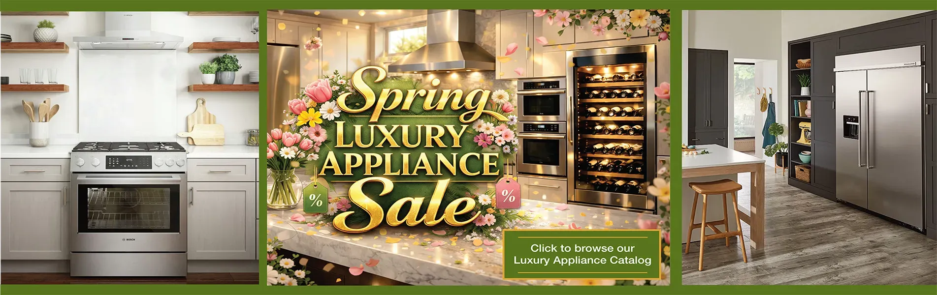 Spring Luxury Appliance Sale!